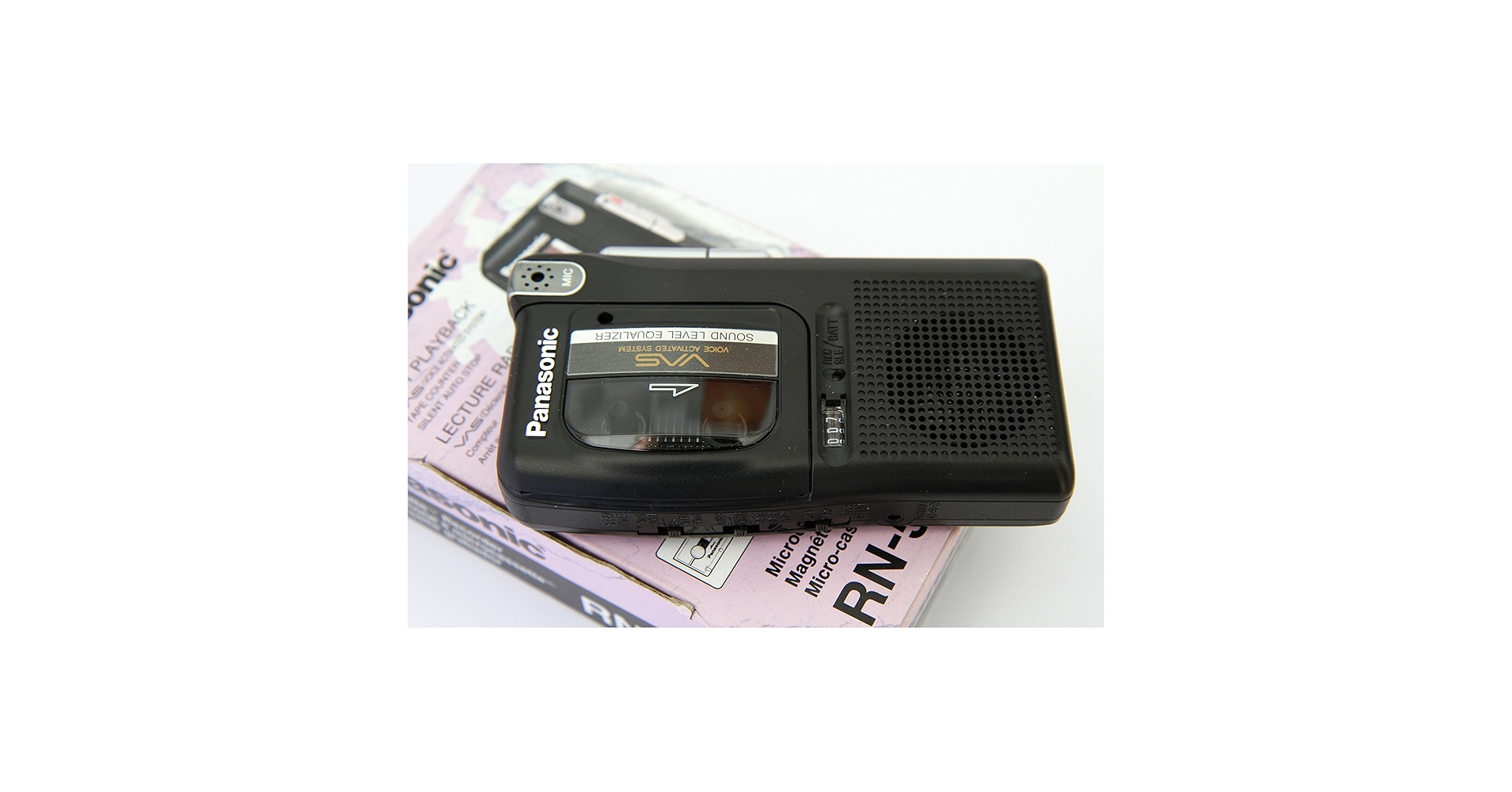 Panasonic マイクロカセットレコーダー　RN-502 Amazon.com: Panasonic RN-502 Micro Cassette Recorder